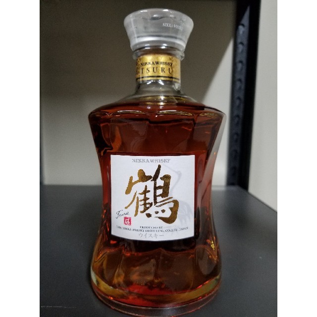 ニッカ 鶴 余市蒸留所限定品 金文字 43度 700ml 希少