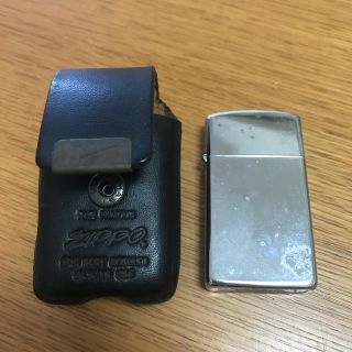 ジッポー(ZIPPO)の【未使用】Zippo ジッポライター（ケース付）(タバコグッズ)