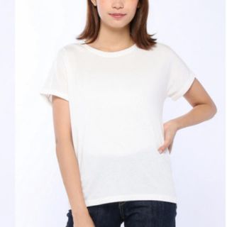 レプシィム(LEPSIM)のレプシィム⭐︎TシャツM⭐︎クルーネック白(Tシャツ(半袖/袖なし))