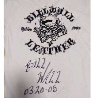 ビルウォールレザー(BILL WALL LEATHER)のヤドクん様　【激レア・サイン入り】Bill Wall Leather Tシャツ(Tシャツ/カットソー(半袖/袖なし))