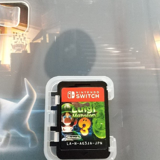 任天堂(ニンテンドウ)のSwitch ソフト ルイージマンション３ エンタメ/ホビーのゲームソフト/ゲーム機本体(家庭用ゲームソフト)の商品写真