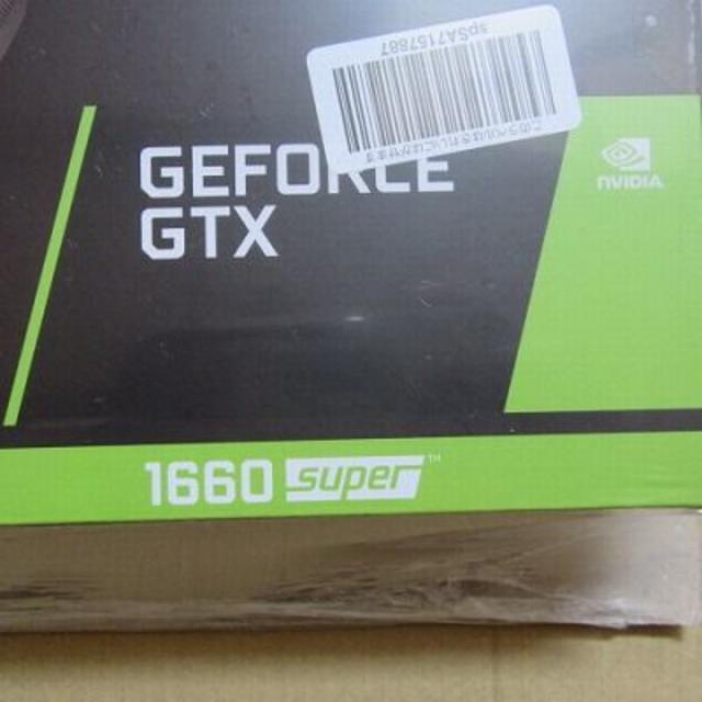 【新品】グラボ ASUS製 GeForce GTX 1660 SUPER 3