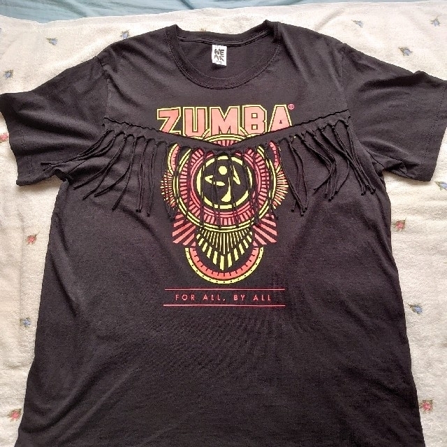 Zumba(ズンバ)のZUMBAウェアTシャツM/Lサイズ レディースのトップス(Tシャツ(半袖/袖なし))の商品写真