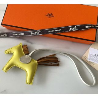 エルメス(Hermes)のエルメス  ロデオ pm  新品レア　ライムxセサミxクレ(バッグチャーム)