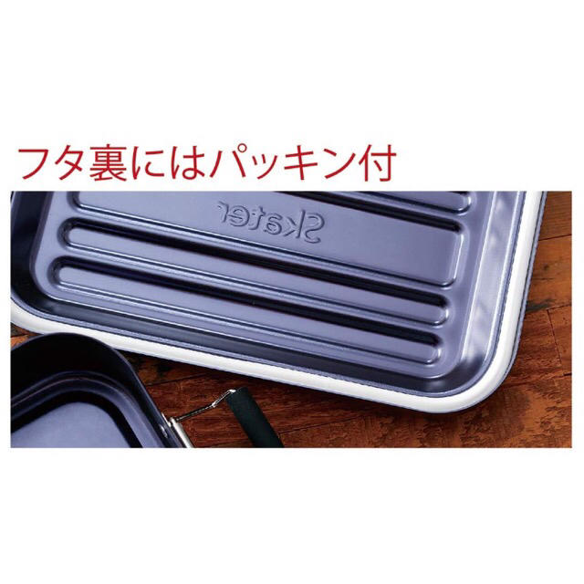 新品　BLACK  アルミふわっとタイトランチボックス　600ml インテリア/住まい/日用品のキッチン/食器(弁当用品)の商品写真