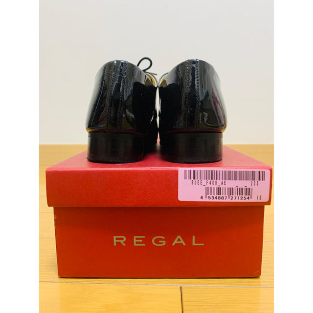 REGAL(リーガル)のREGAL レディース レースアップシューズ　エナメル レディースの靴/シューズ(ローファー/革靴)の商品写真