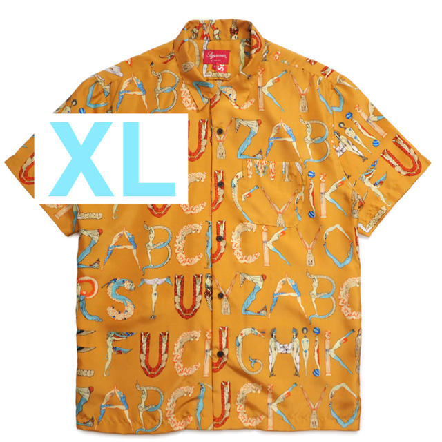 Supreme - Alphabet Silk Shirt XL 新品 シャツ