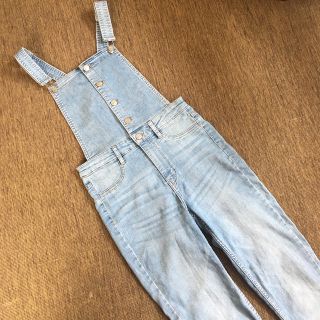 エイチアンドエム(H&M)のH&M オールインワン　サロペット　デニム(サロペット/オーバーオール)