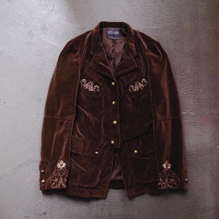 Jean Paul GAULTIER ステッチ レザー テーラードジャケット