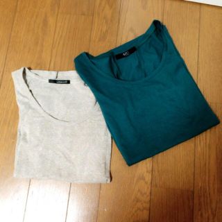 アズールバイマウジー(AZUL by moussy)のAZUL 長袖Tシャツセット(Tシャツ(長袖/七分))