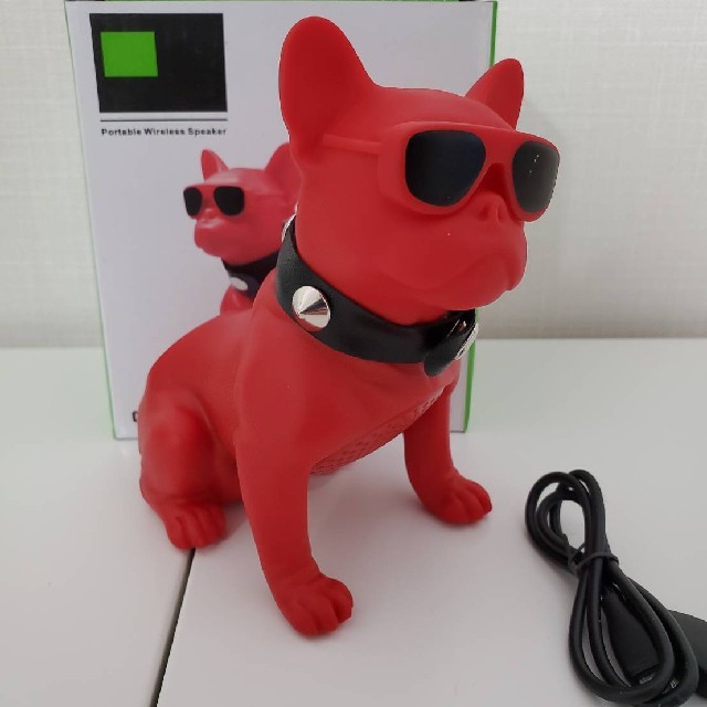レッド ブルドッグ Bluetooth スピーカーの通販 By からくれない S Shop ラクマ