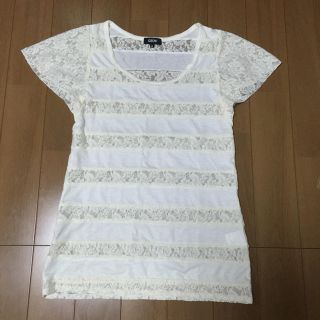 オゾック(OZOC)の新品未使用 OZOC レース Ｔシャツ(Tシャツ(半袖/袖なし))