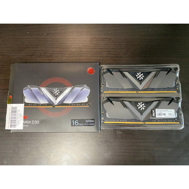 ADATA DDR4 3200 16GB x2 32GB XPG メモリPCパーツ