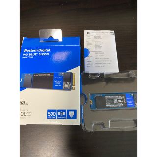 WD BLUE SN550 NVMe SSD 500GB(PCパーツ)