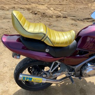 カワサキ - バリオス ちょび 三段シートの通販|ラクマ