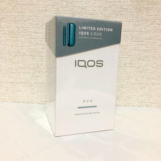 アイコス(IQOS)のiQOS3 DUO ルーシッドティール 新品未登録　2台(タバコグッズ)