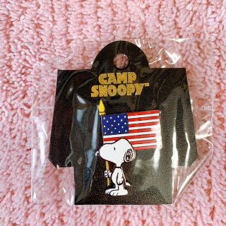 スヌーピー(SNOOPY)のCAMP SNOOPY USA Flag ピンバッジ(バッジ/ピンバッジ)