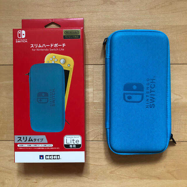 Nintendo Switch(ニンテンドースイッチ)の美品任天堂スイッチライトスリムハードポーチNintendoSwitchLite エンタメ/ホビーのゲームソフト/ゲーム機本体(その他)の商品写真