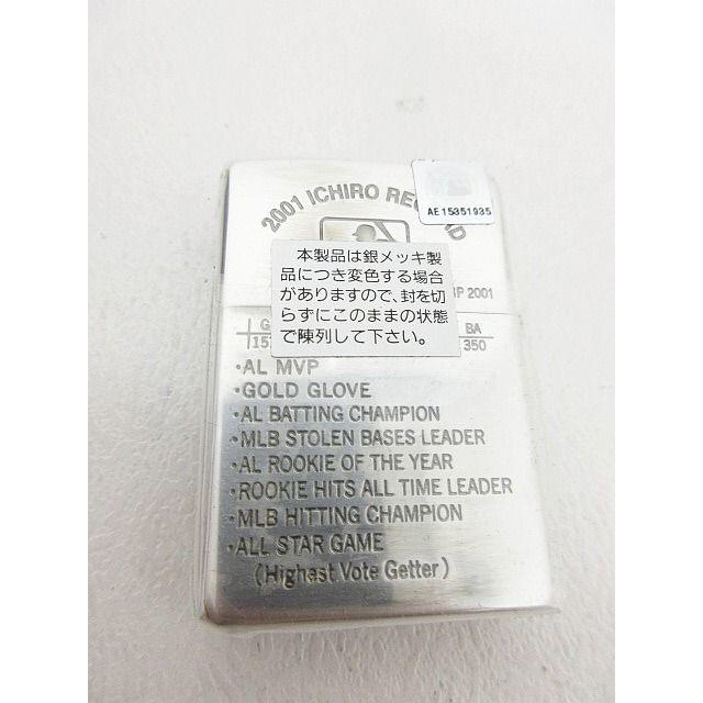 未開封 イチロー 2001年 レコードモデル 限定ライター Zippo