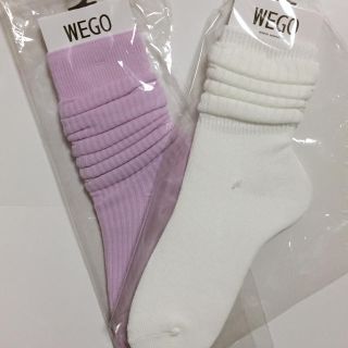 ウィゴー(WEGO)のWEGO くしゅくしゅソックス 2足(ソックス)