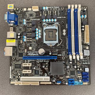 ASRock H67M-GE/THW マザーボードの通販 by hato's shop｜ラクマ