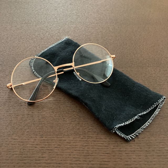 伊達丸メガネ レディースのファッション小物(サングラス/メガネ)の商品写真