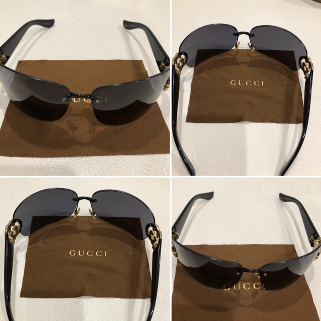 Gucci(グッチ)のSALE!!　グッチ　2833　スモークグラデーション×ガンメタルサングラス メンズのファッション小物(サングラス/メガネ)の商品写真