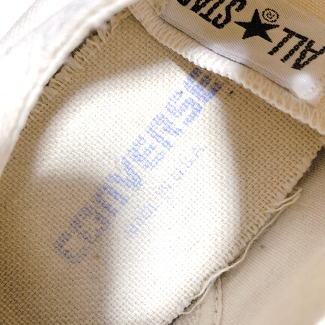 CONVERSE(コンバース)のコンバース made in USA 白 レディースの靴/シューズ(スニーカー)の商品写真