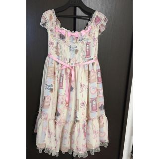 Angelic Pretty Girly room ジャンパースカート - ひざ丈ワンピース