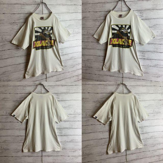 XLARGE(エクストララージ)のUSA製 希少 エクストララージ ビッグロゴゴリラプリント Tシャツ ストリート メンズのトップス(Tシャツ/カットソー(半袖/袖なし))の商品写真