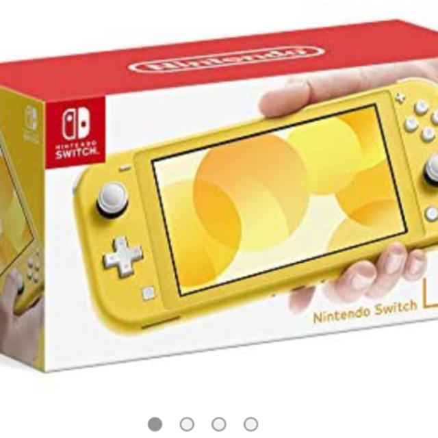 switch lite イエロー　箱欠損