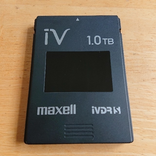 マクセル iVDR-S規格対応リムーバブル・ハードディスク 1.0TB(ブラック)maxell カセットハードディスク「iV(アイヴィ)」 M-VDR