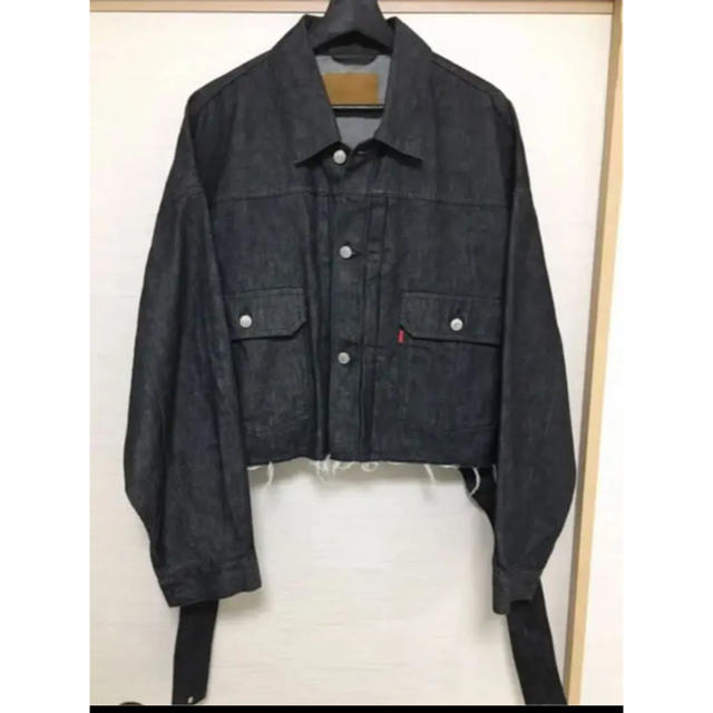 JOHN LAWRENCE SULLIVAN(ジョンローレンスサリバン)の”けーた様専用” neonsign unfinished jacket メンズのジャケット/アウター(Gジャン/デニムジャケット)の商品写真