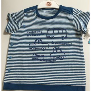 フウセンウサギ半袖シャツ(70サイズ)B(Ｔシャツ)