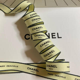 シャネル(CHANEL)のCHANEL ラッピング リボン PARIS DEAUVILLE 1m(ラッピング/包装)