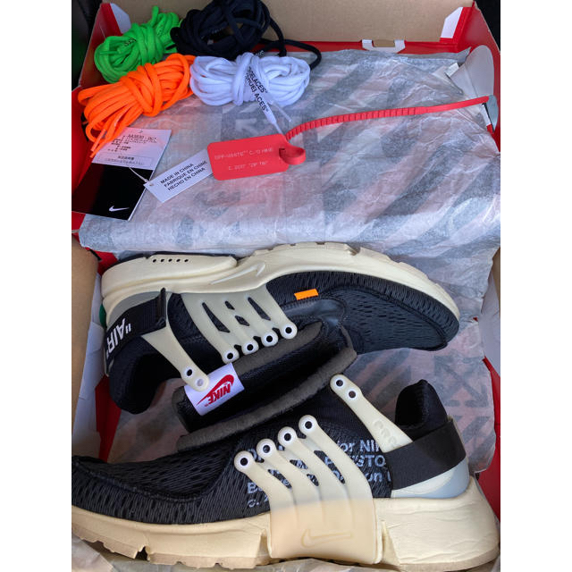 OFF-WHITE - ナイキ プレストNIKE AIR PRESTO OFF WHITE 初期 28の通販 by ちょちゃんべs shop