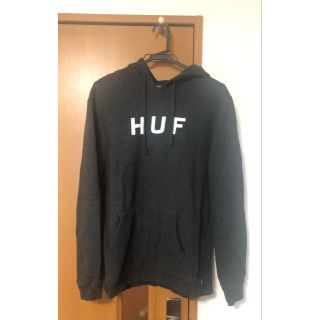 ハフ(HUF)のぴろ様専用　huf フーディー　パーカー　黒(パーカー)