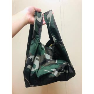 コンビニ お弁当 エコバッグ 迷彩柄(エコバッグ)