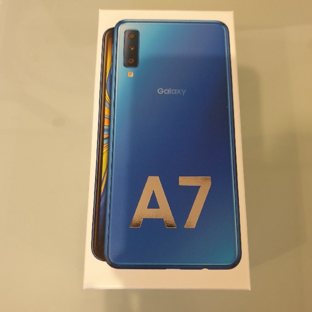 GALAXY A7 64GB ブルー SIMフリー GALAXY A7 64GB ブルー SIMフリー