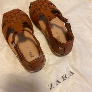 ザラ(ZARA)のサンダル　ZARA 14.5cm キッズ/ベビー(サンダル)