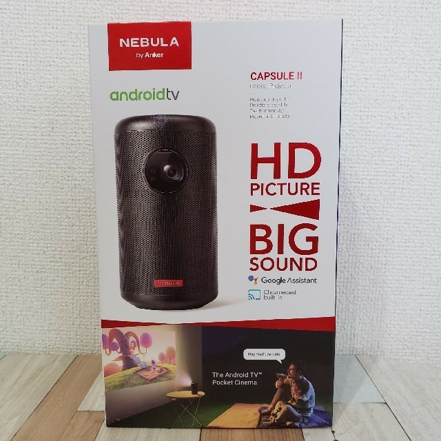 魅力の Anker Nebula Capsule2 プロジェクター - saintbenevolence.com