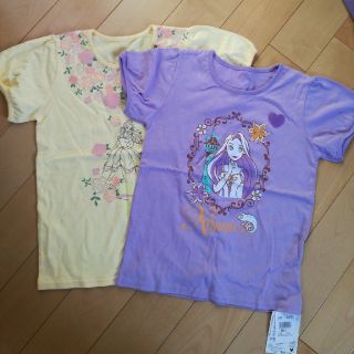 ディズニー(Disney)の新品タグつき！ディズニーTシャツ 2枚セット(Tシャツ/カットソー)