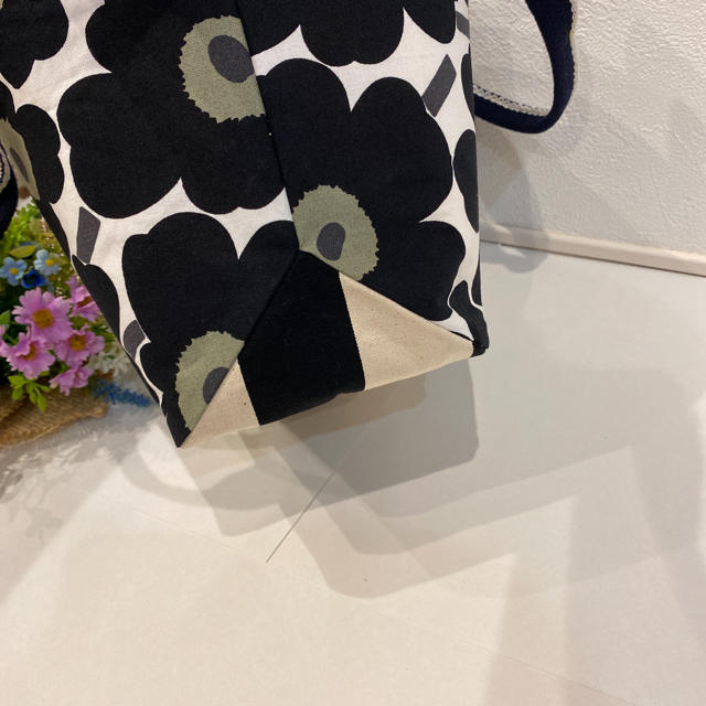 marimekko(マリメッコ)のマリメッコ　☆ハンドメイド☆ ミニトートバッグ ハンドメイドのファッション小物(バッグ)の商品写真