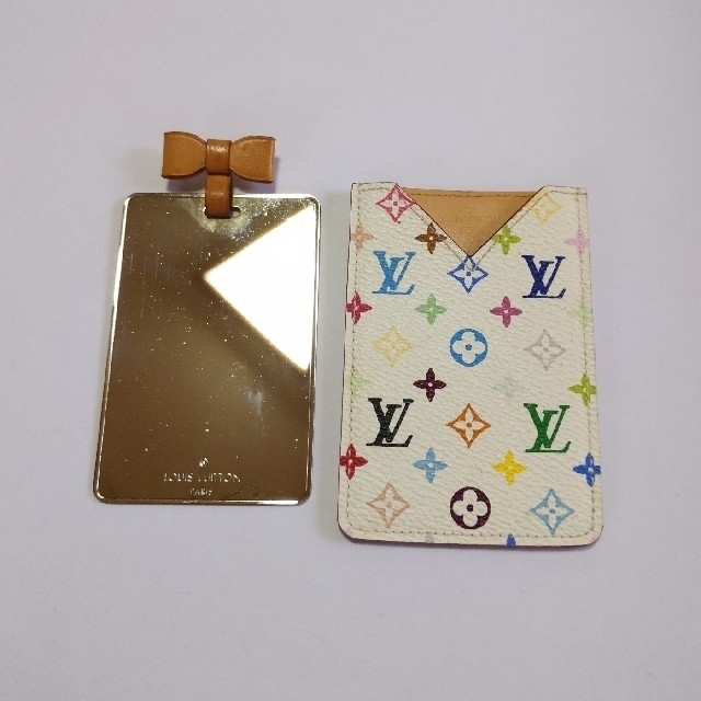 LOUIS VUITTON(ルイヴィトン)のしょ〜ちぃ〜様LOUIS VUITTONルイ・ヴィトン　鏡　ミラー　マルチカラー レディースのファッション小物(ミラー)の商品写真