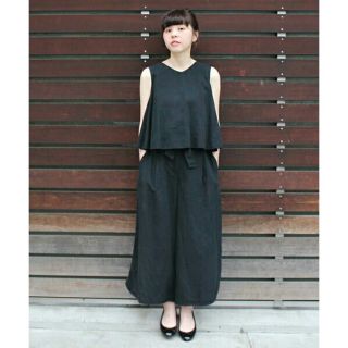 ドットアンドストライプスチャイルドウーマン(Dot&Stripes CHILDWOMAN)のlinen wide pants(カジュアルパンツ)