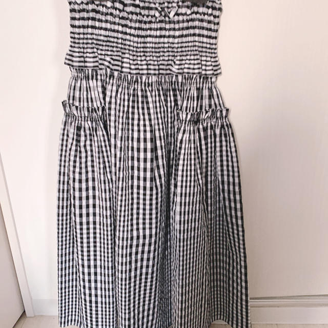 SNIDEL(スナイデル)のSNIDEL チェックシャーリングスカート レディースのスカート(ひざ丈スカート)の商品写真
