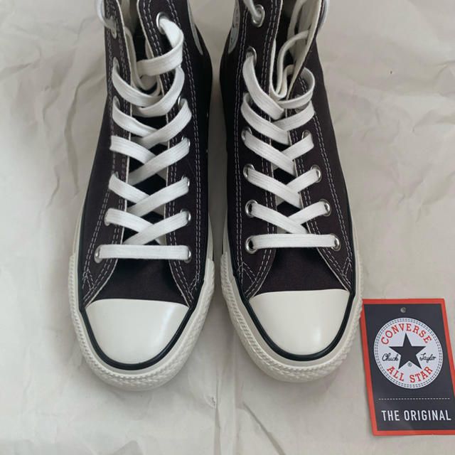 CONVERSE(コンバース)のコンバース ハイカット　エボニーブラック　23 レディースの靴/シューズ(スニーカー)の商品写真