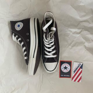 コンバース(CONVERSE)のコンバース ハイカット　エボニーブラック　23(スニーカー)