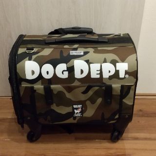 新品 DOG DEPT ドックデプト 迷彩柄ドックキャリー