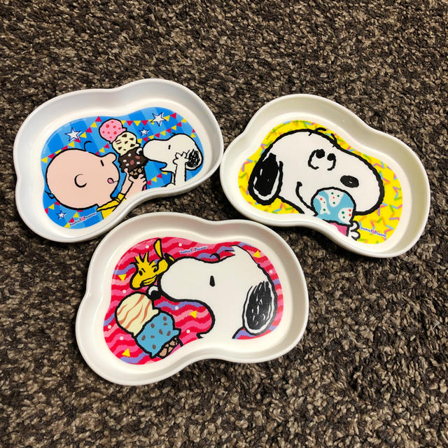 Snoopy スヌーピー プレート お皿 3枚セットの通販 By Mama S Shop スヌーピーならラクマ